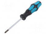 Screwdriver: standard | Pozidriv&reg; | PZ1 | Blade length: 80mm