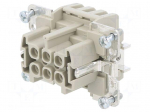 Connector: HDC | contact insert | female | EPIC H-BE | PIN: 6 | 16A | 500V