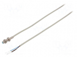 Sensor: inductive | OUT: PNP / NO | 0&divide;1.6mm | 10&divide;30VDC | M5 | 2m | IP67