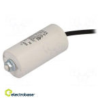 Kondensaator: mootor, t&ouml;&ouml; | 20uF | 450V | &Oslash;40x78mm | -25&divide;70&deg;C | &plusmn;10% | K: 5