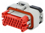 connector 23POS,AMPSEAL,SOC HSG ASSY,SLD,COD 4