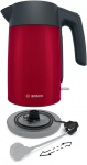 Electric kettle Bosch TWK 7L464, 2400 W, 1.7 l Red