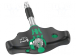 Handle for the key | 1/4" | with ratchet | 99mm | Kind of handle: T