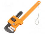 Wrench: adjustable | 1 1/2" | Overall len: 350mm | for pipe gripping