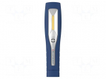 Torch: LED | IP54 | 20lm,200lm | 20h | L: 200mm | W: 40mm | H: 28mm | -10&divide;40&deg;C