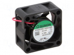 Fan: DC | axial | 12VDC | 40x40x20mm | 18.7m3/h | 28.5dBA | ball | 8200rpm