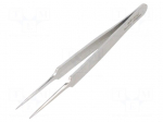 Tweezers | 110mm | Blade tip shape: sharp | universal