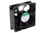 Fan: DC | axial | 24VDC | 80x80x25mm | 62.86m3/h | 30dBA | slide