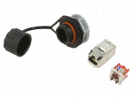 Connector: RJ45 | socket | PIN: 8 | Cat: 5e | shielded | 8p8c | IP67