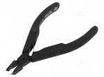 Pliers | cutting,precision,oblique,elongated | ESD | 117.5mm