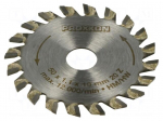 Circular saw | &Oslash;: 50mm | Holder: assembly hole | 10mm
