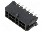Connector: wire-board | socket | male | PIN: 12 | Micro-Fit 3.0 | 3mm