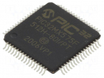IC: PIC microcontroller | 512kB | 80MHz | 2.3&divide;3.6VDC | SMD | TQFP64