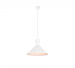 Trio Enzo piekarama lampa 35 cm E27 matt white brushed steel R30781931 4017807522204