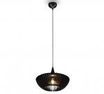 Trio Colino piekarama lampa E27 matt black brushed steel 315900132 4017807540246