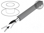 Wire | Alpha Essential C&C | 2x22AWG | shielded,Al-PET foil | PVC
