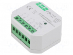 Relay: installation | in mounting box | 7&divide;30VAC | 9&divide;40VDC | NO x2