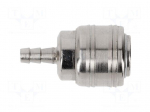 Quick connection coupling | Pneumatic connection: 6,3mm