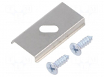 Flexible mounting plate U | 20pcs | stainless steel