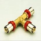 PE-X pres trejgabals 20x26x20, TH,Tiemme PE-X presējams T-gabals