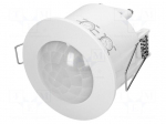 Motion sensor | ceiling | 230VAC | IP20 | 6m | Range: 10s&divide;15min | 360&deg;