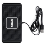 Mobiiltelefonid ja tarvikud // USB autolaadijad // Bezprzewodowa ładowarka indukcyjna samochodowa 15w amio-03144