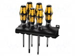 Screwdriver: for impact-set | Torx&reg; | hanger | 6pcs.