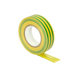 Uued tooted // Zestaw 10 taśm izolacyjnych 19mm, ż&oacute;łto/zielona, uniepalniona, grubość 0,13mm, długość 20m