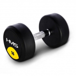 Rubberised dumbbell 16kg HMS HG PRO 16