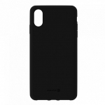 Back panel cover Evelatus Samsung A50 Silicon Case Black