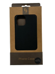 Back panel cover Connect Apple iPhone 11 Pro Soft case with bottom Black