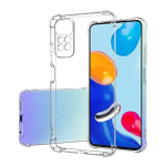 Back panel cover Evelatus Xiaomi Redmi Note 11/11S Military Shockproof Silicone Case TPU Transparent