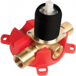 Concealed shower mixer black Herz