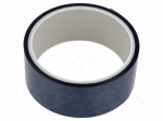 Tape: packaging | ESD | L: 16.5m | W: 38mm | Thk: 50um | polyester | reel