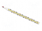 LED tape | white neutral | 2835 | LED/m: 240 | 10mm | white PCB | IP20