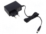 Power supply: switching | mains,plug-in | 12VDC | 2A | 24W | 86.5%