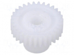 Spur gear | whell width: 6mm | &Oslash;: 22.4mm | Number of teeth: 30
