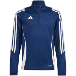 Sweatshirt for kids adidas Tiro 24 Training Top navy blue IR9360 140cm