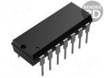 IC: driver | motor controller | PDIP14 | -1.5&divide;1.5A | 10&divide;50VDC