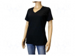 T-shirt | black | cotton,polyester,carbon fiber | Size: XXL | 170g/m2