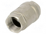 Check valve | acid resistant steel AISI 316 | PTFE | max.16bar