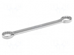 Wrench: ring | double-sided | 21mm,23mm | L: 225mm | alloy steel