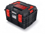 Chest | tool case | black | polymer | C BLOCK ALU LOG | 450x380x297mm