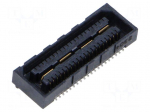 Connector: PCB to PCB | socket | female | PIN: 40 | QSE | vertical | 2A