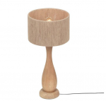 Trio Toba table lamp E27 wood/beige gaismeklis 567200130 4017807617702
