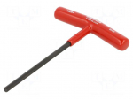 Wrench: hex key | HEX 5mm | Overall len: 152mm | ProTanium&reg;,steel