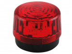 LED FLASHING LIGHT - RED - 12 VDC - &oslash; 100 mm