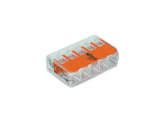 COMPACT SPLICING CONNECTOR 5 x 0.2 - 4 mm&sup2; FOR ALL WIRE TYPES