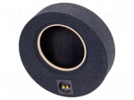 Car loudspeaker enclosure | MDF | black melange | 250m | 15l