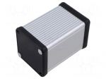 Enclosure: with panel | 1455 | X: 54mm | Y: 80mm | Z: 54mm | aluminium